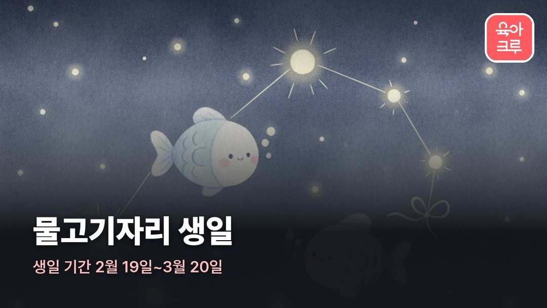 물고기자리 커버 일러스트