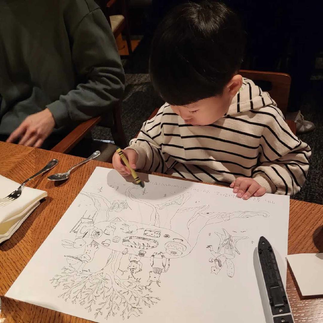 어제 연말 가족식사하러 신라호텔 뷔페 다녀왔어요!!