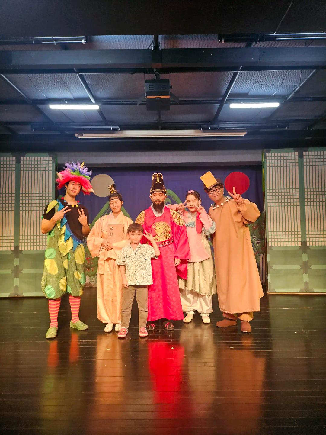 저번주 일요일 아이와 함께 뮤지컬 〈세종 이도의 꿈〉을 보고 왔어요.