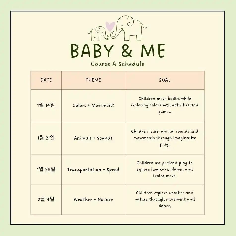 Baby&Me 노리 영어 수업