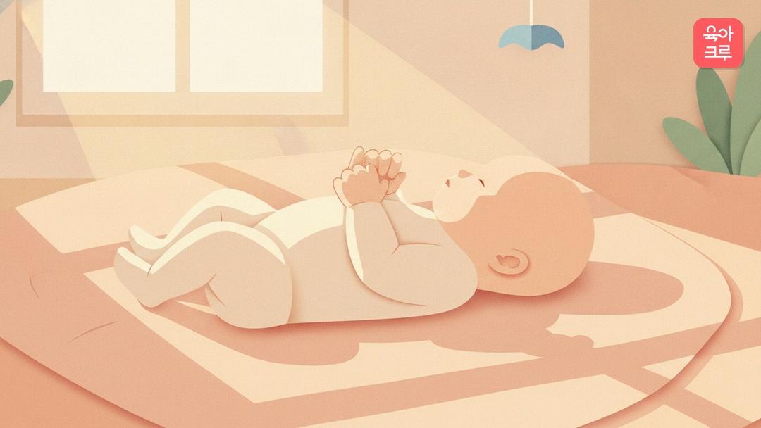 3개월 아기 주먹 펴져요! 손 쳐다보는 소근육 발달 신호