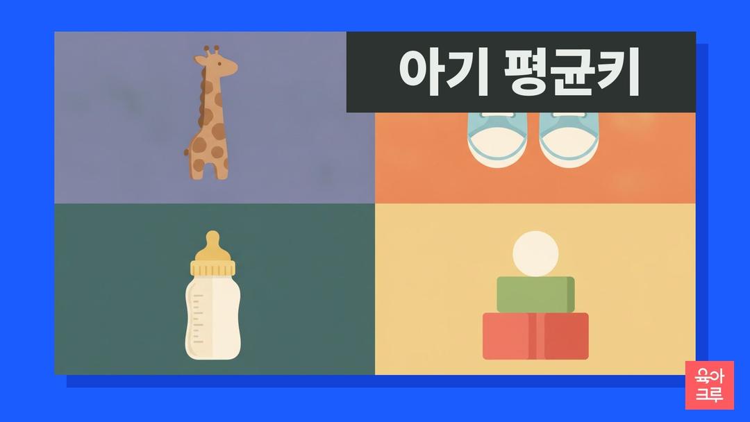 아기 평균키, 개월별 남아 여아 평균 키와 돌아기 키·두 돌 키 기준