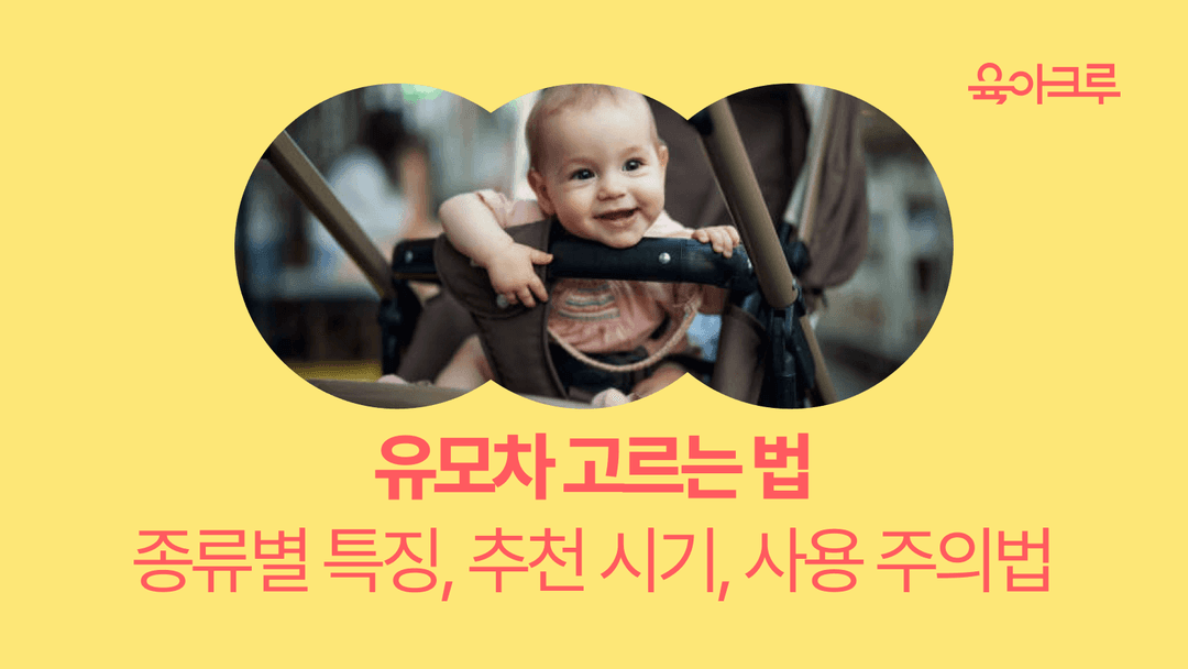 유모차 종류와 상황별 추천 제품 (디럭스, 절충형, 휴대용)