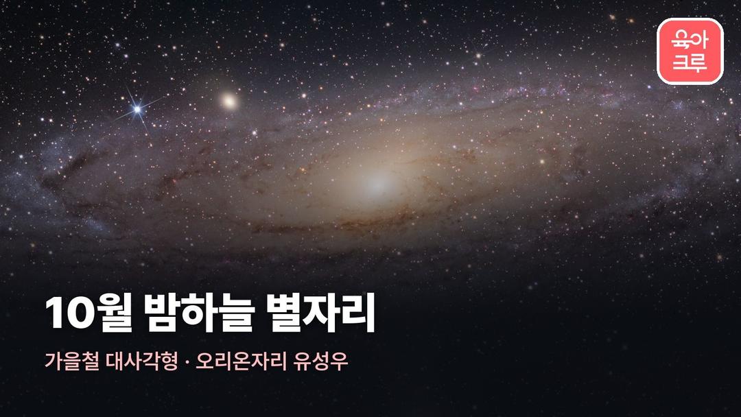 10월 별자리, 10월 별자리 관측 페가수스자리 가을철 대사각형과 오리온자리 유성우