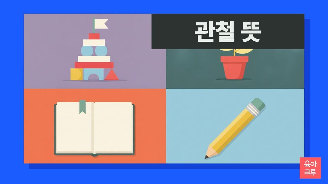 관철 뜻, 어려움을 뚫고 나아가 목적을 기어이 이룸, 관철하다·관철시키다 예문