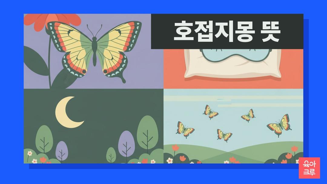호접지몽 뜻, 호접지몽 한자 풀이와 장자 유래·속뜻