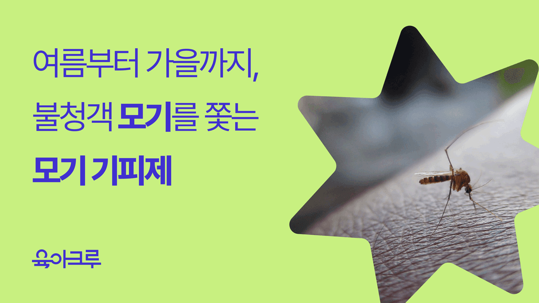 아이 연령별 모기 기피제, 모기 패치 추천 - 안전하게 사용하는 방법은?