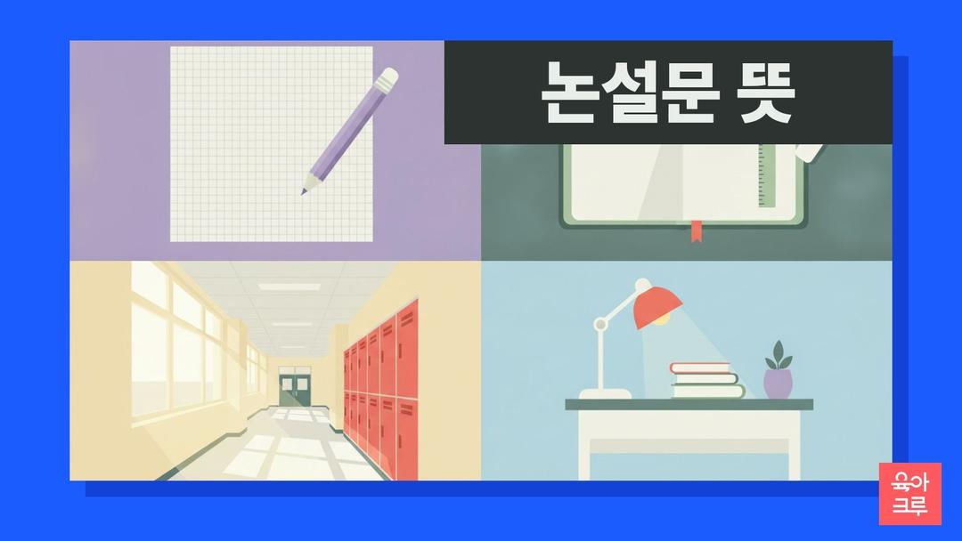 논설문 뜻과 구조, 설명문 논설문 차이와 서론 본론 결론