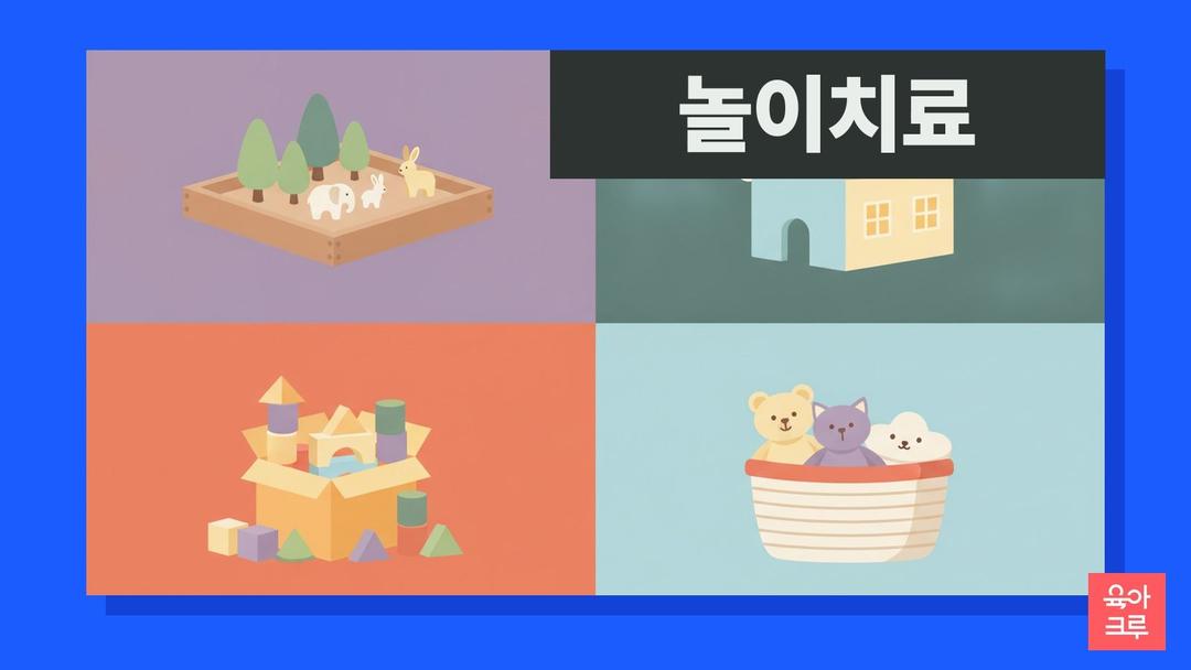 놀이치료, 아이 놀이치료 대상과 진행 방법·놀이치료 바우처 이용