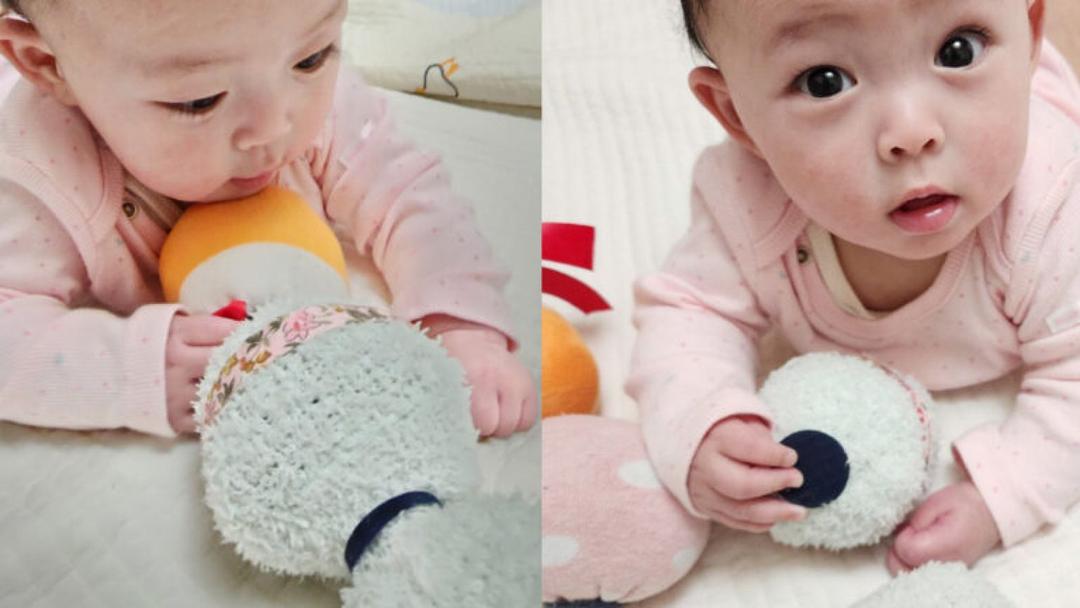 양말 애벌레 인형, 쌍둥이에게도 딱 좋은 엄마표 촉감 장난감