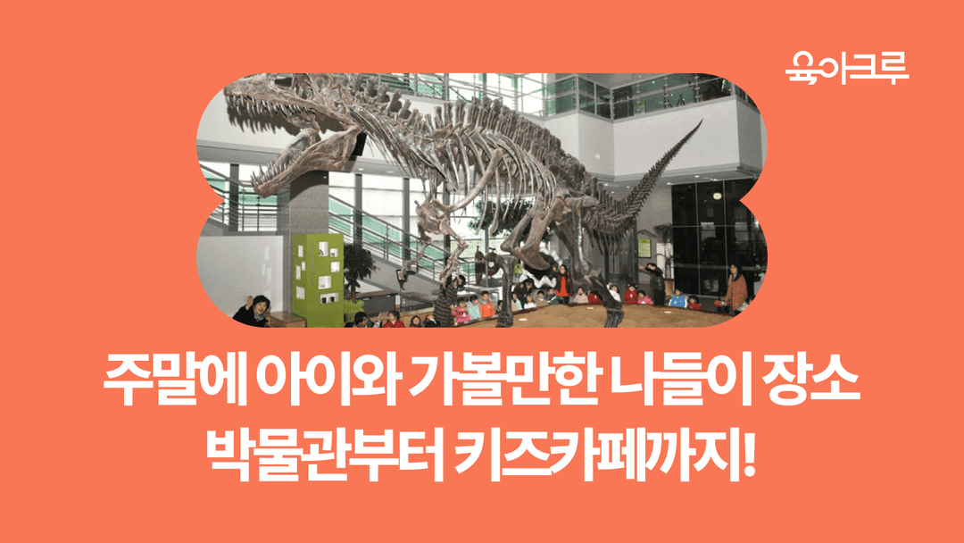 주말에 아이랑 가볼만한 서울 나들이 장소 TOP4 - 박물관부터 키즈카페까지