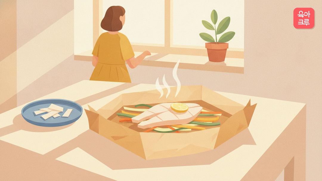 아기 흰살생선 레시피 4가지! 도미 연어 굽고 찌는 법
