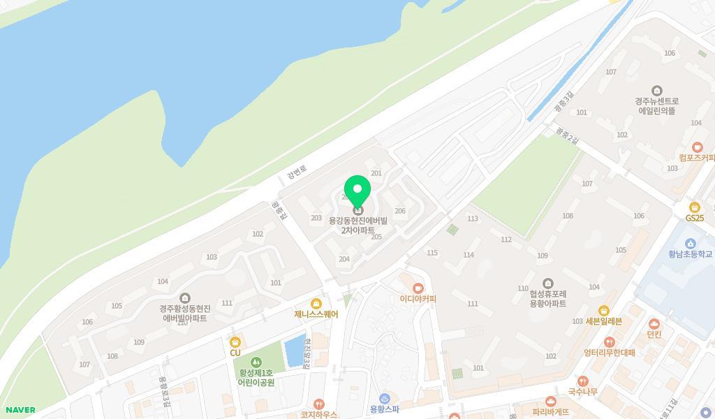 한빛나라어린이집 위치 지도