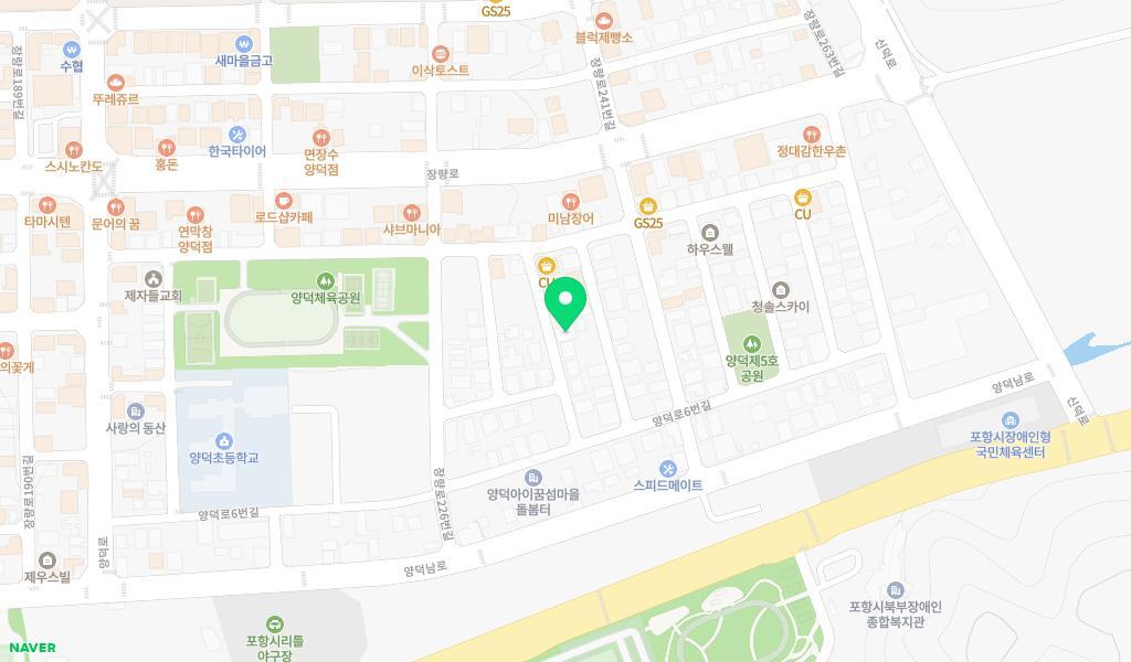 헤세드어린이집 위치 지도