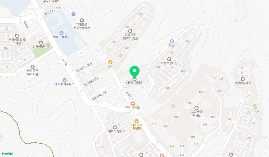 예쁜아기곰어린이집 위치 지도