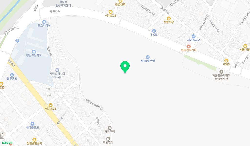 시립청림어린이집 위치 지도