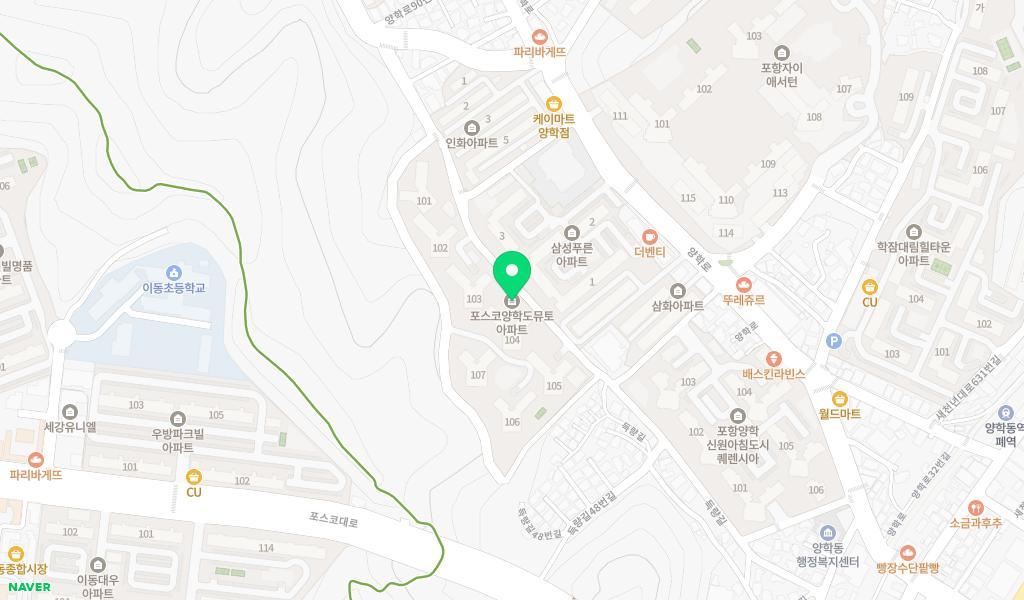 도뮤토즐거운어린이집 위치 지도