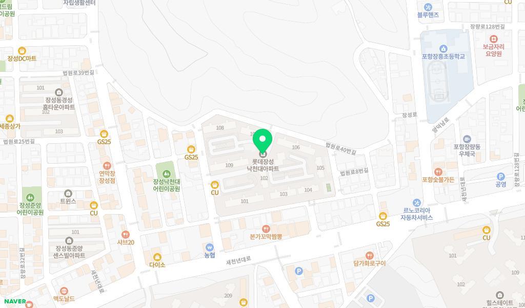 맘앤아이어린이집 위치 지도