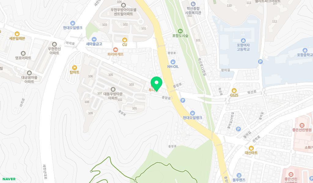 솔숲어린이집 위치 지도