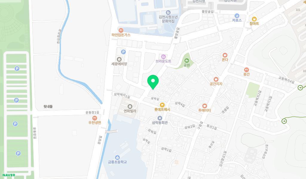 아이세상어린이집 위치 지도