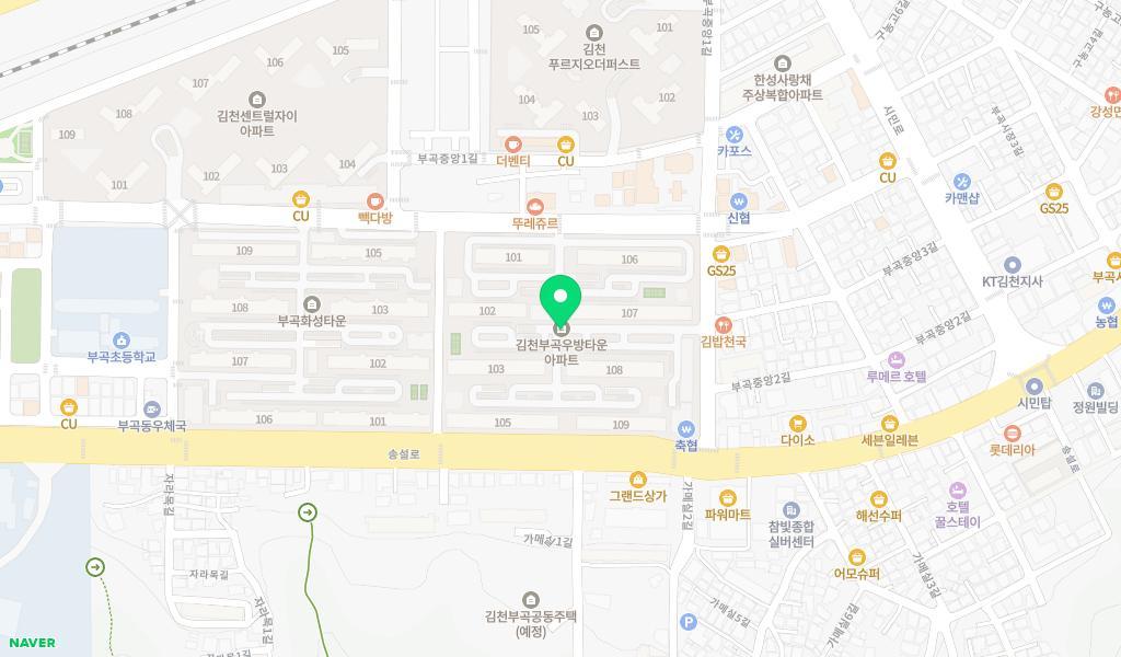 초롱어린이집 위치 지도