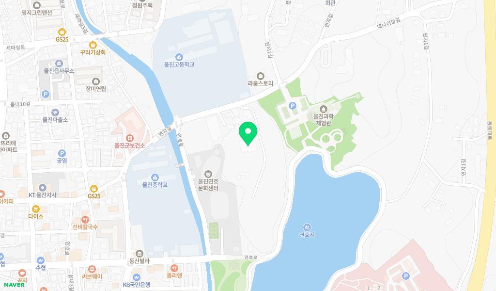 울진보듬이나눔이어린이집 위치 지도