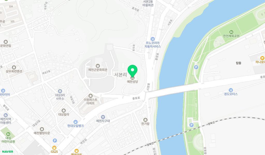 성심어린이집 위치 지도