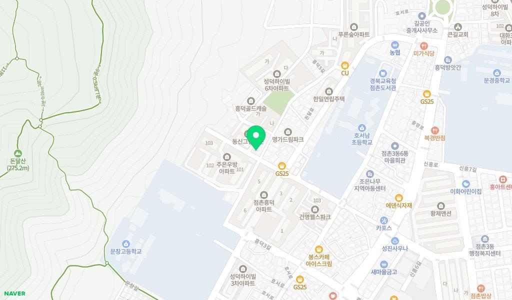예담어린이집 위치 지도