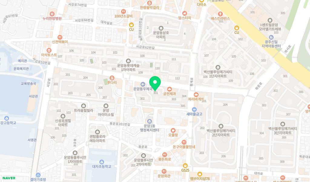 짐랜드어린이집 위치 지도
