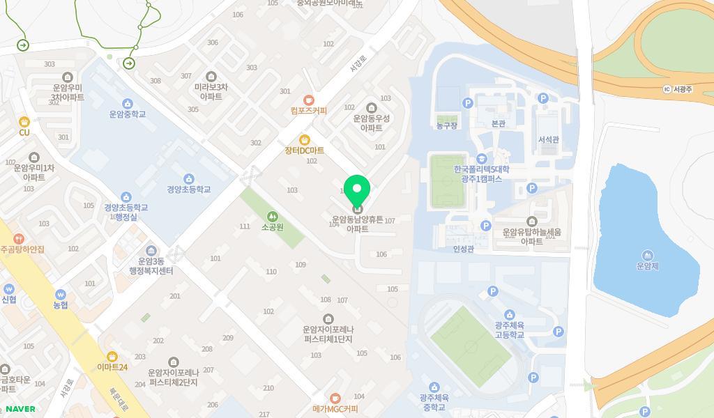 휴튼궁어린이집 위치 지도