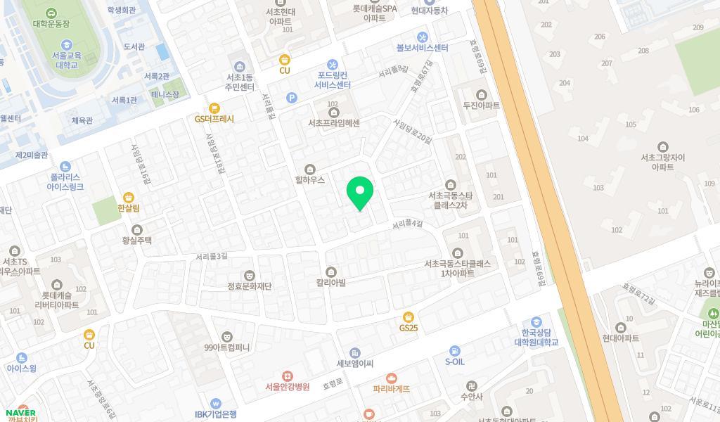 경기몬테소리어린이집 위치 지도