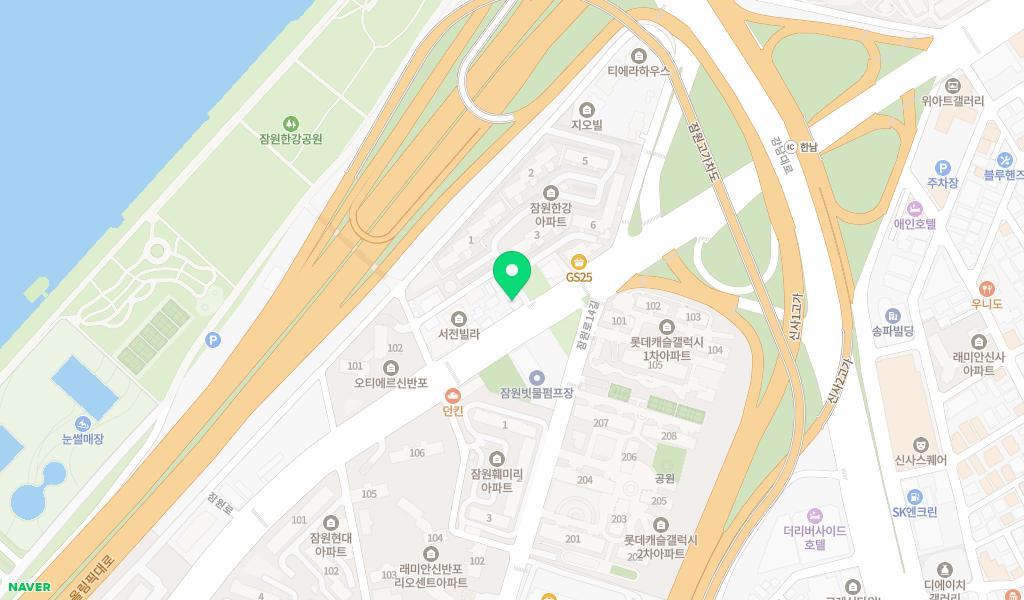 구립서초사랑어린이집 위치 지도