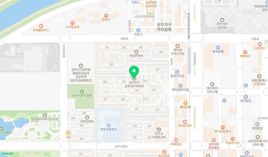 사랑샘어린이집 위치 지도