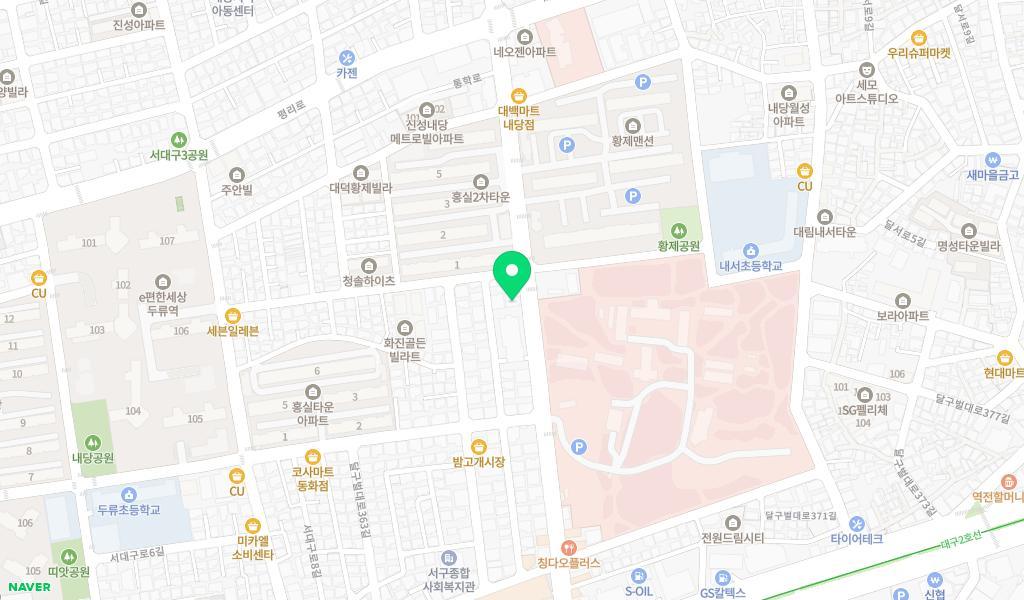 대구서부경찰서어린이집 위치 지도