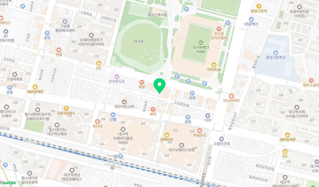 아이별어린이집 위치 지도