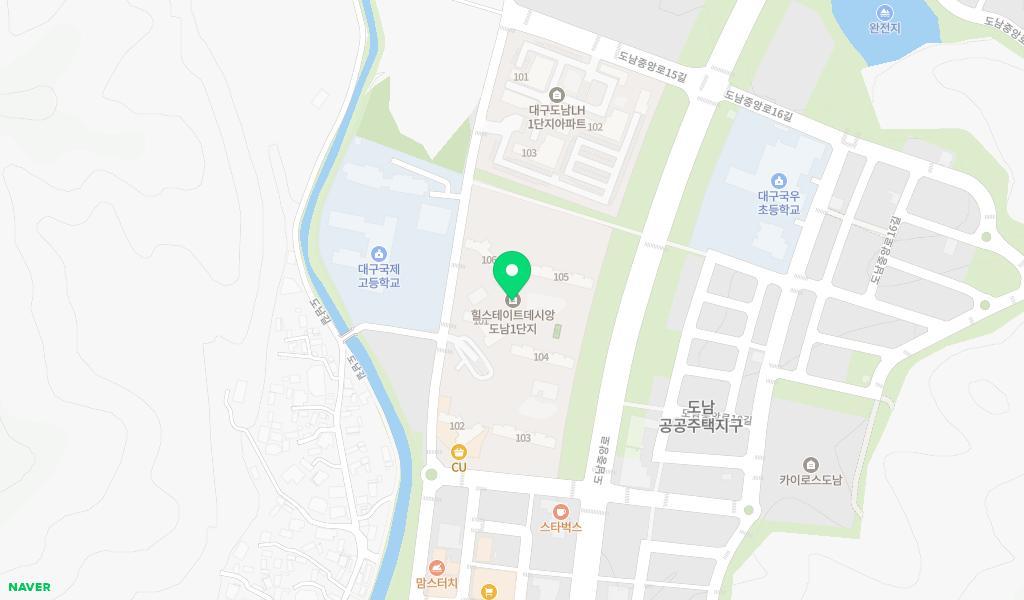도남숲1단지어린이집 위치 지도
