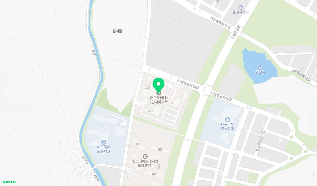 도남행복어린이집 위치 지도