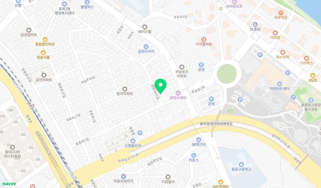 병아리어린이집 위치 지도