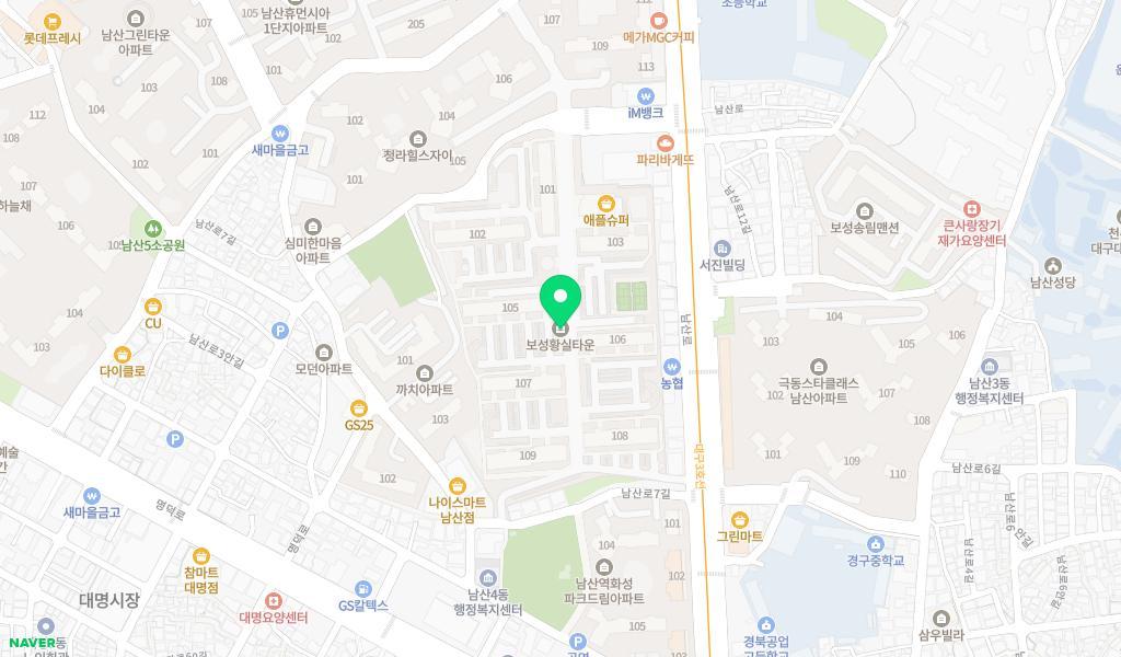 황실친환경어린이집 위치 지도