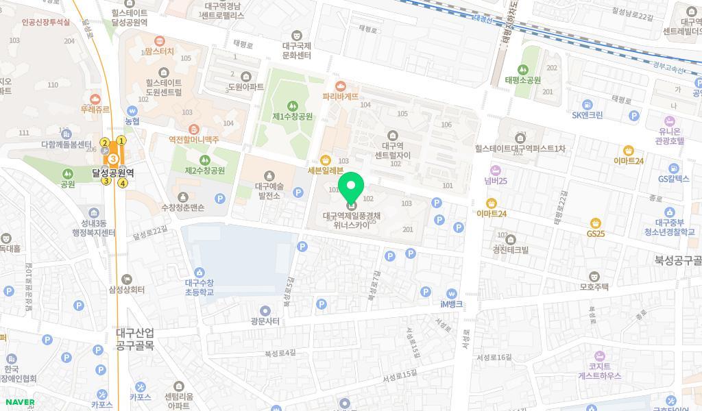 제일풍경채어린이집 위치 지도
