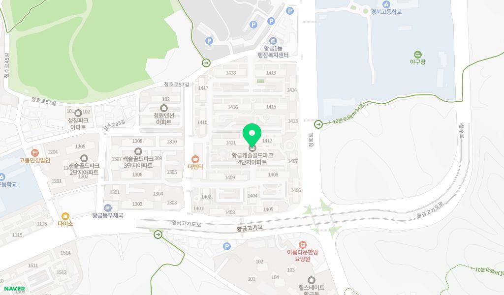 국공립캐슬우주어린이집 위치 지도
