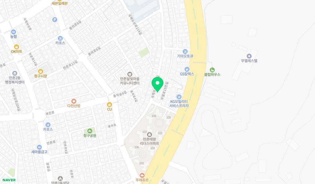 국공립별나라어린이집 위치 지도