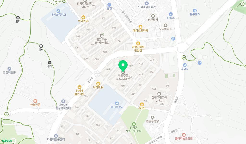 사랑뜰어린이집 위치 지도