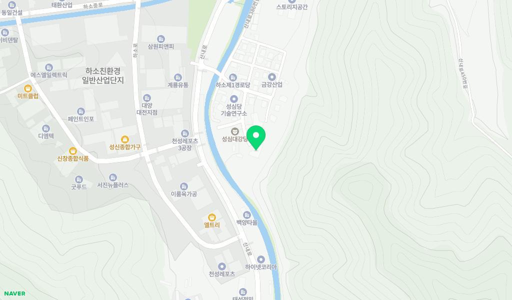 장애아전담성심어린이집 위치 지도