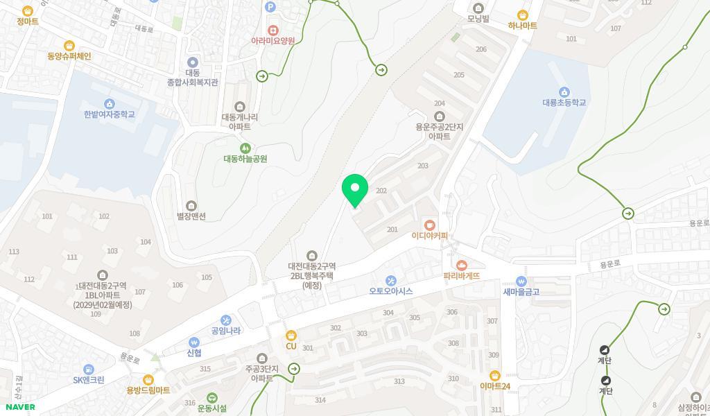 데이지어린이집 위치 지도