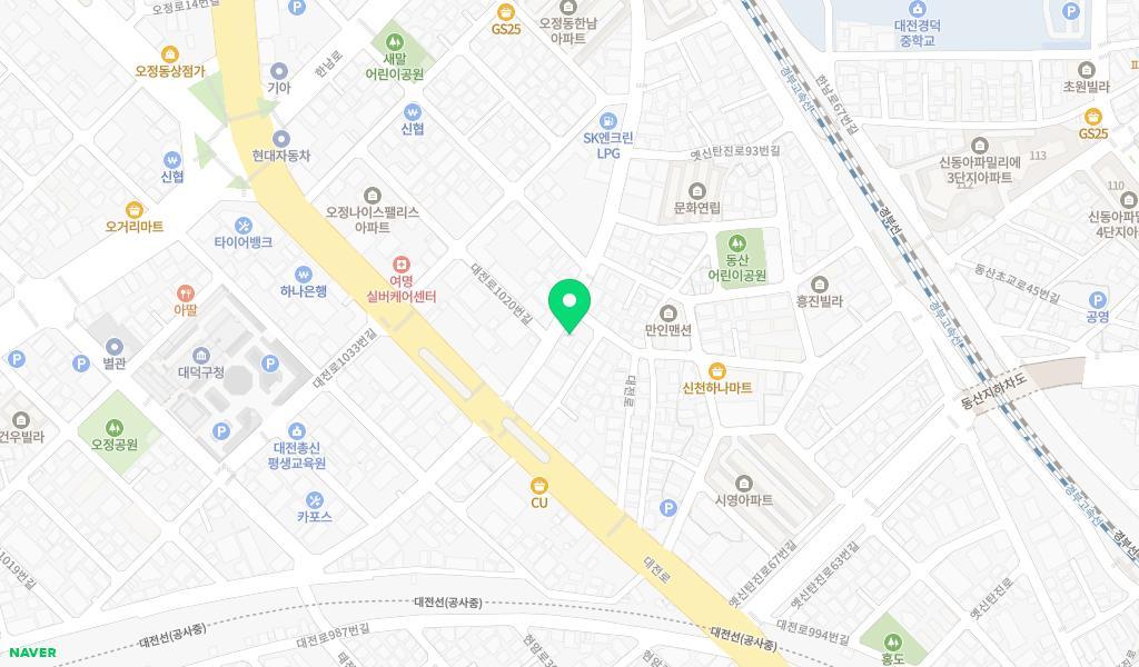재능나라어린이집 위치 지도