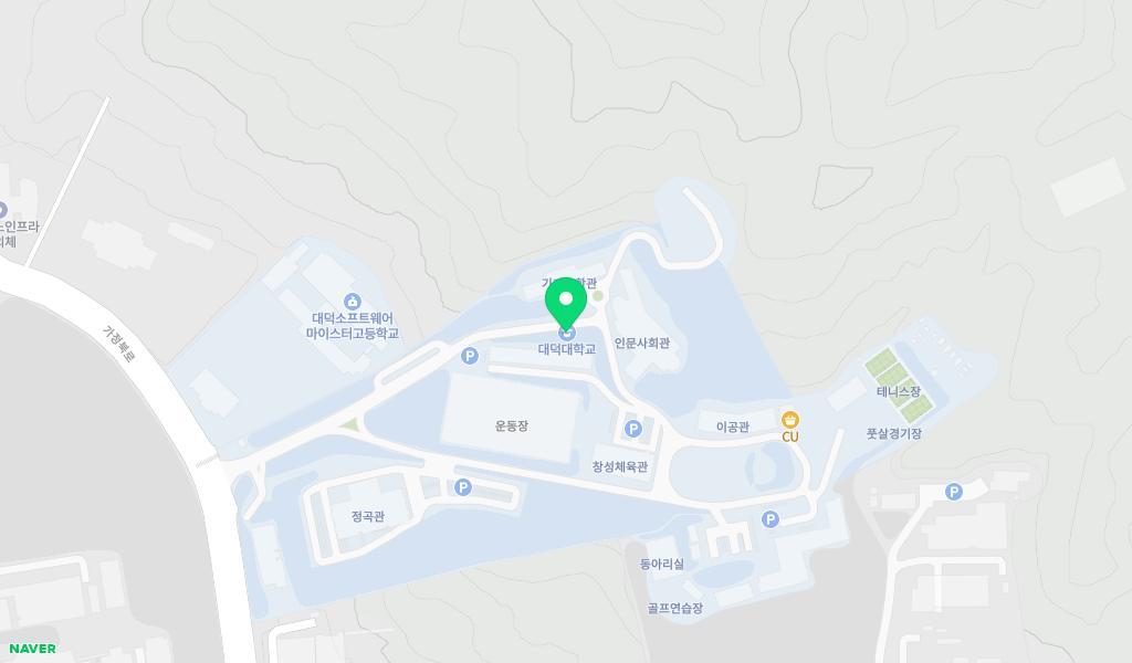 대덕대학교부속어린이집 위치 지도