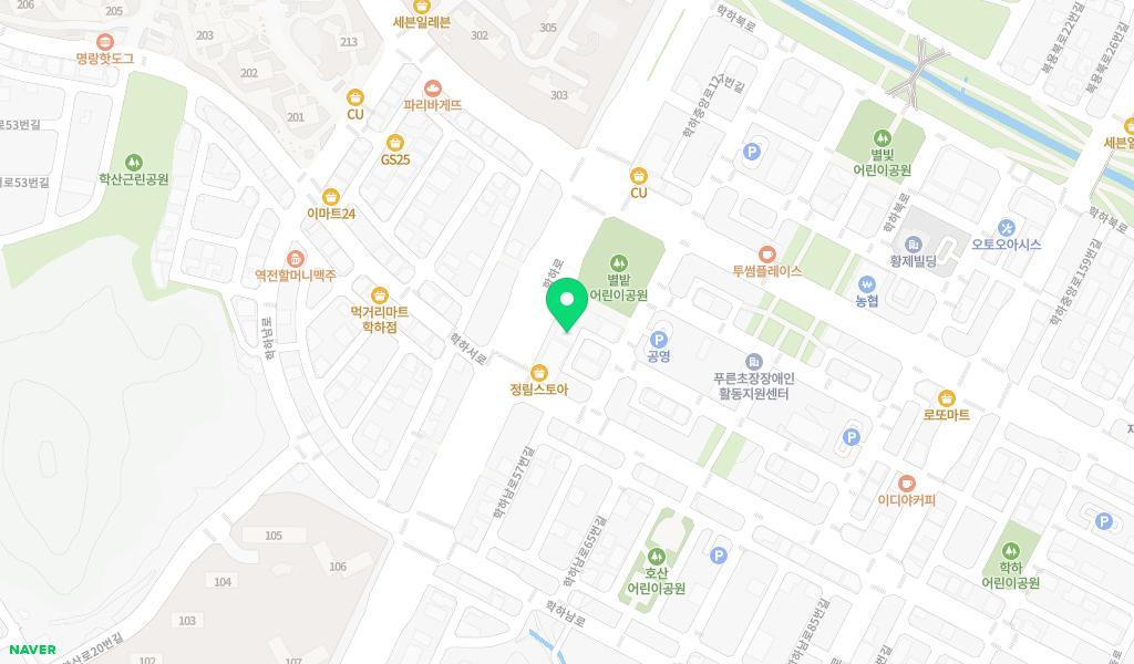 맘스마인드어린이집 위치 지도