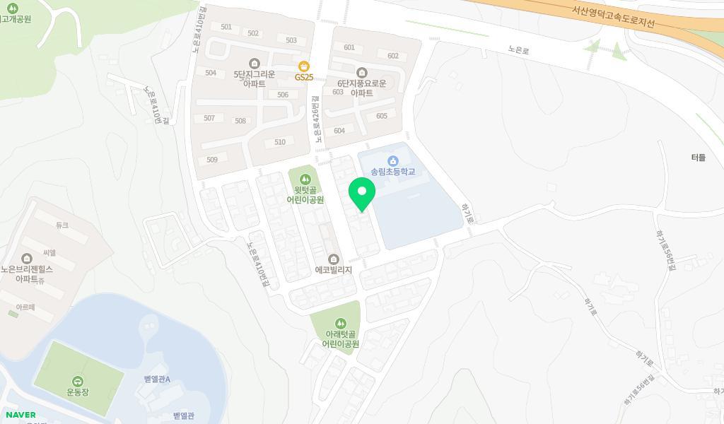 글로벌어린이집 위치 지도