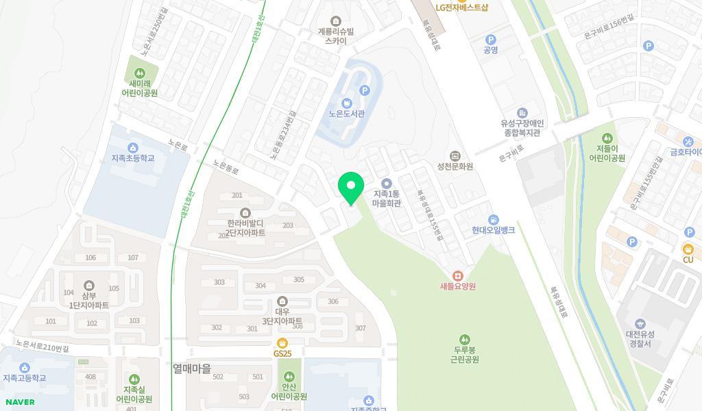 해피트리어린이집 위치 지도